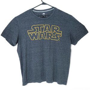 Mens XL Star Wars Logo Graphic T shirt Retro